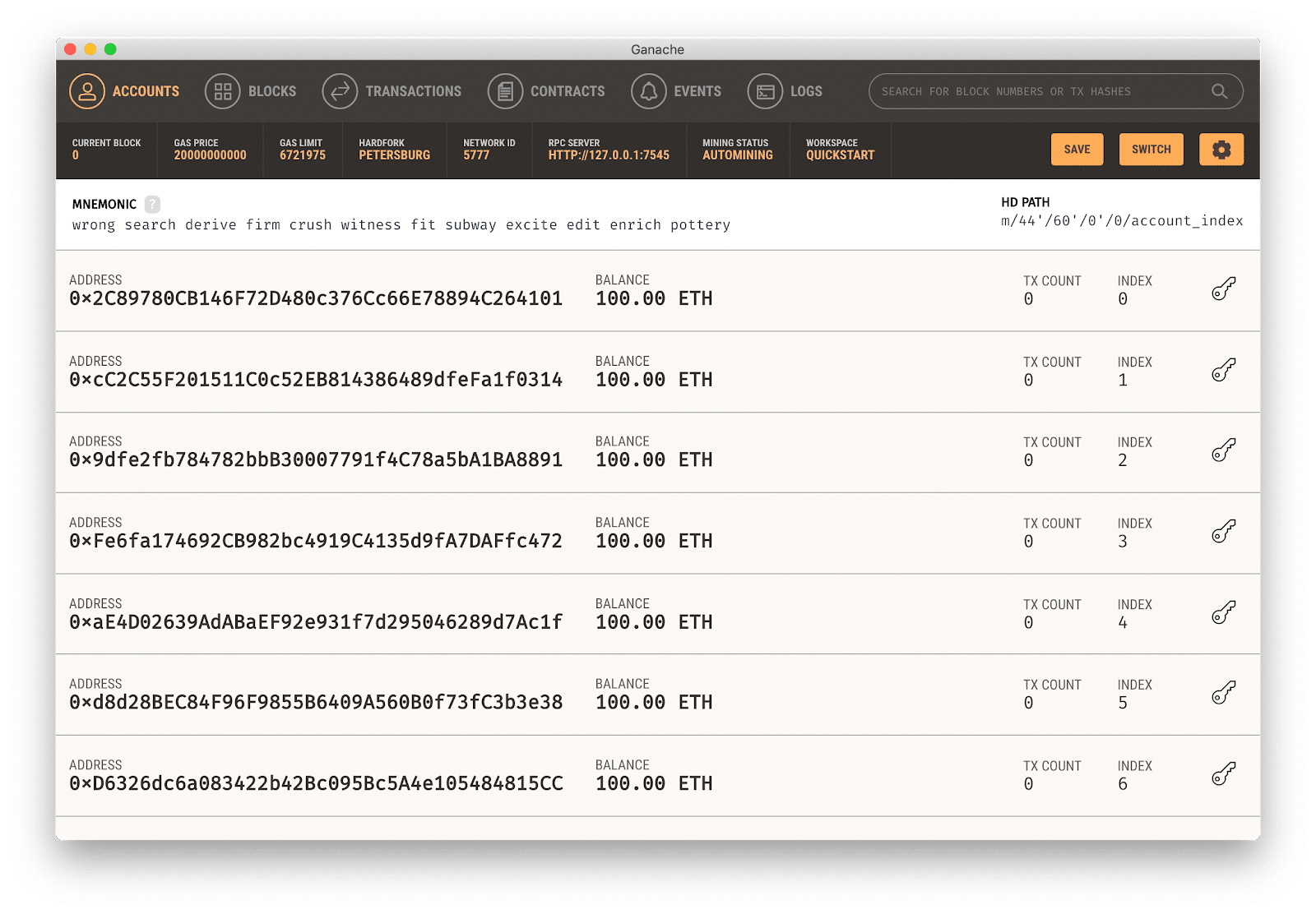 Ethereum Truffle