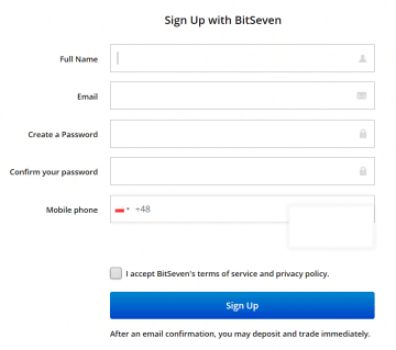 BitSeven Register