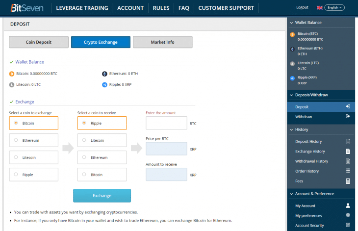 Exchange Crypto