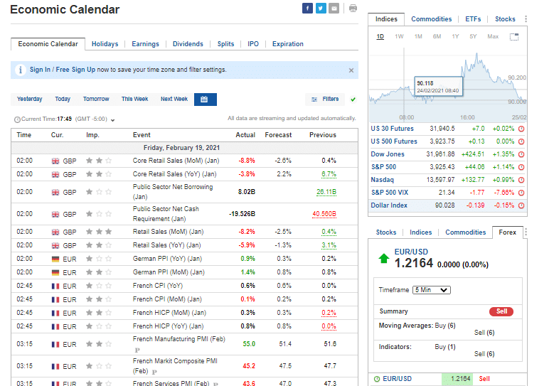 The Best Forex Calendars 2021 1