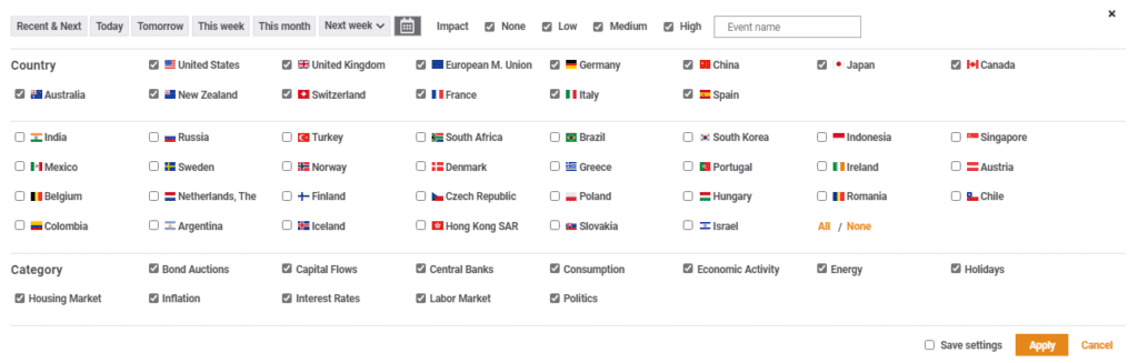 The Best Forex Calendars 2021