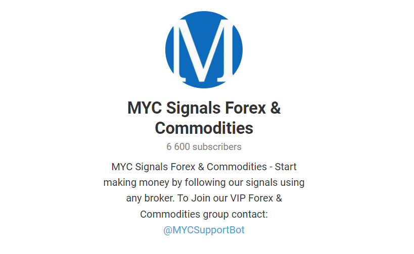 MYC Signals Forex and Commodities